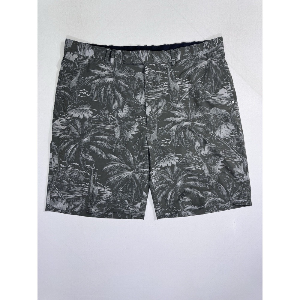 RLX Ralph Lauren Golf Shorts Men’s 40x9 Performance Chino Stretch Giraffe Jungle